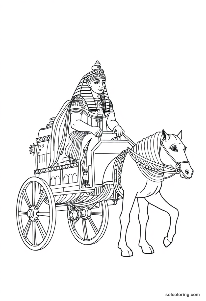 Ramses II on His War Chariot