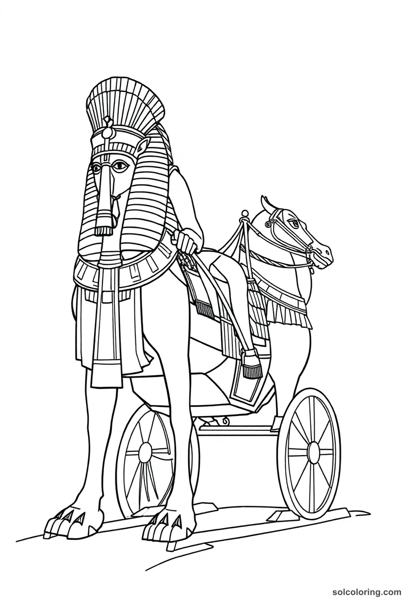 Ramses II on His War Chariot