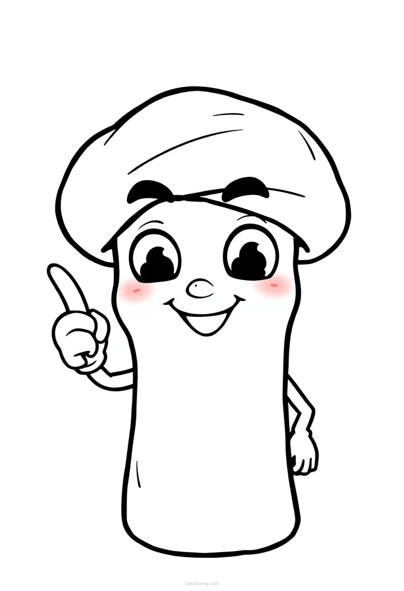 Roll Safe Pointing At Head coloring pages