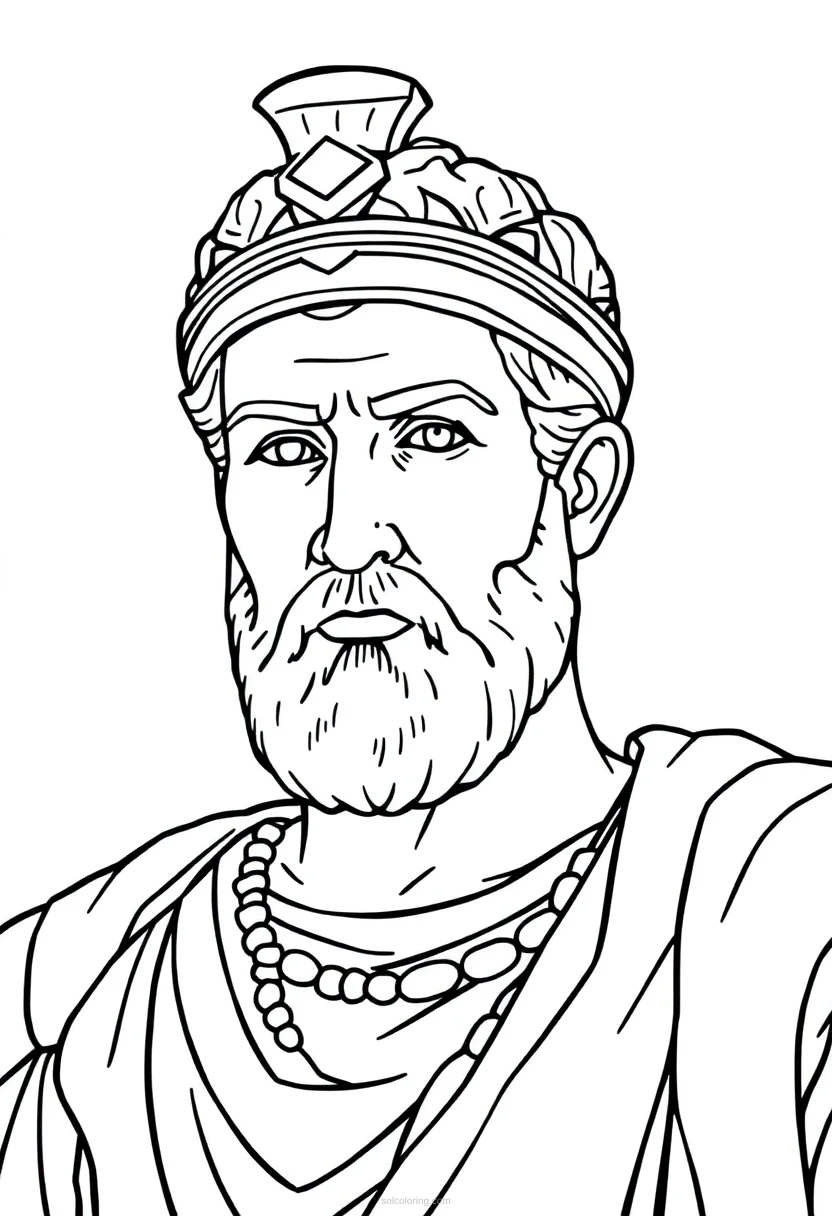 Roman Emperor coloring pages