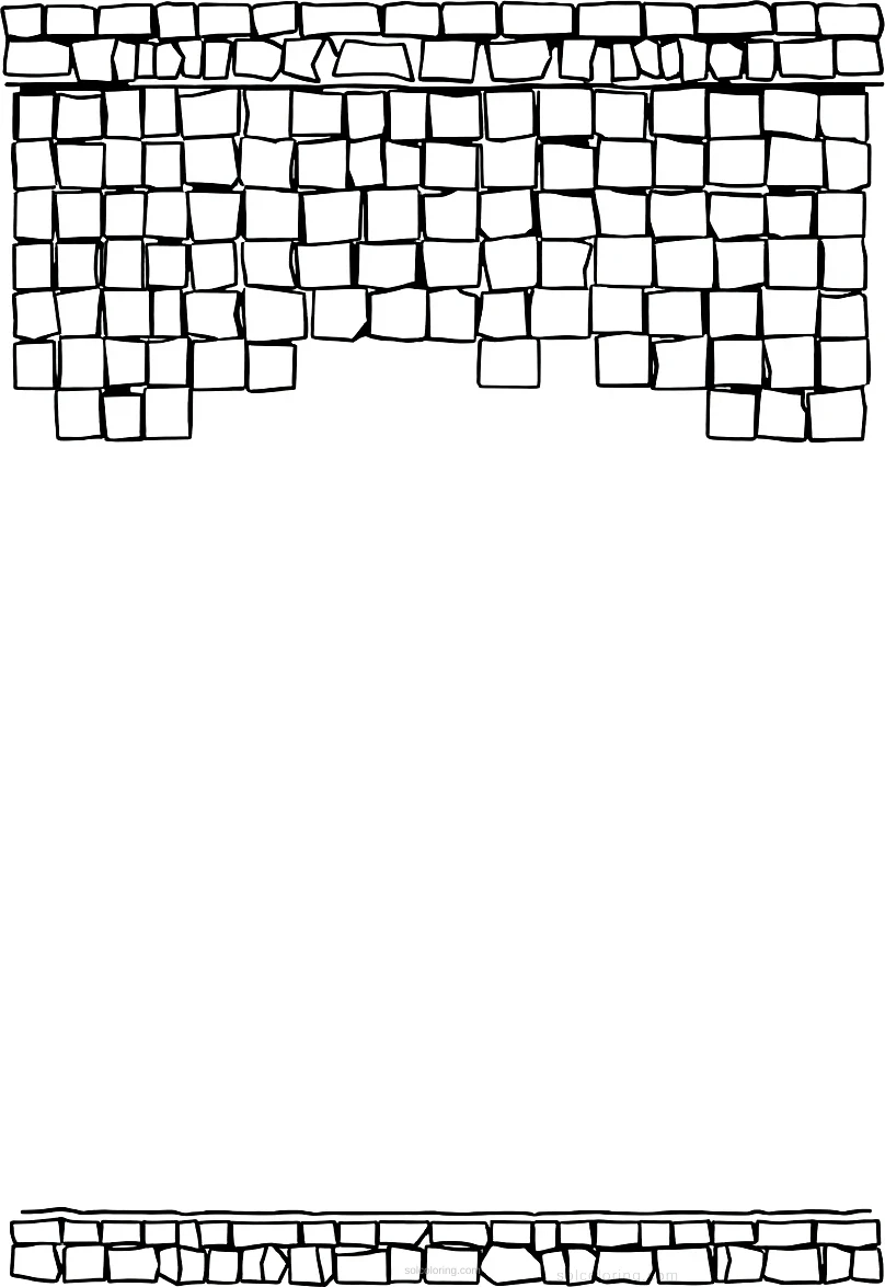 Roman Mosaic Patterns coloring page for kids