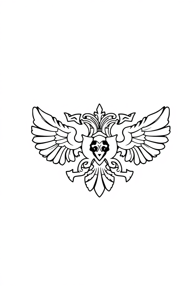 Russian Flag coloring page, free printable