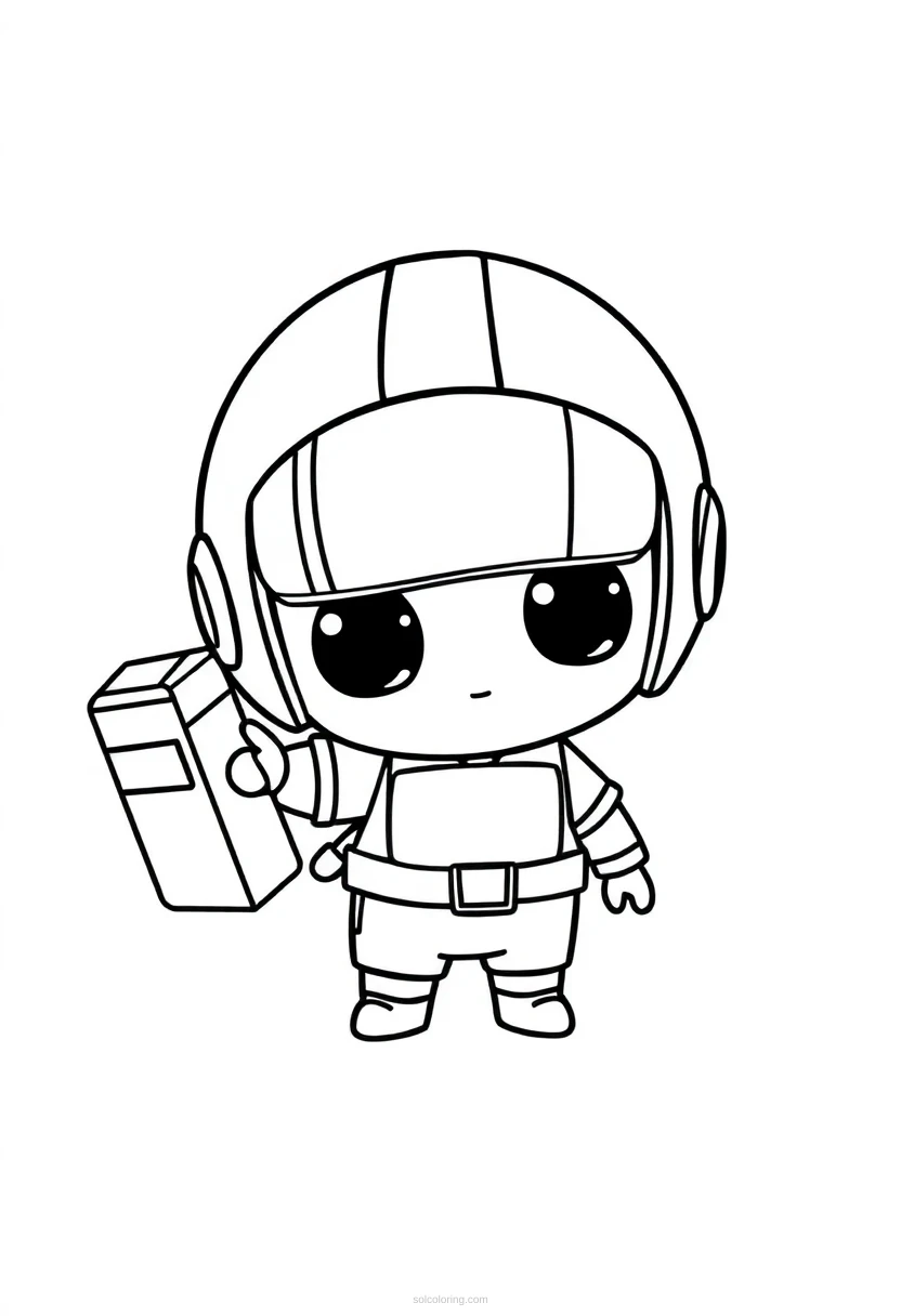 Safety Making Interception coloring page for kids