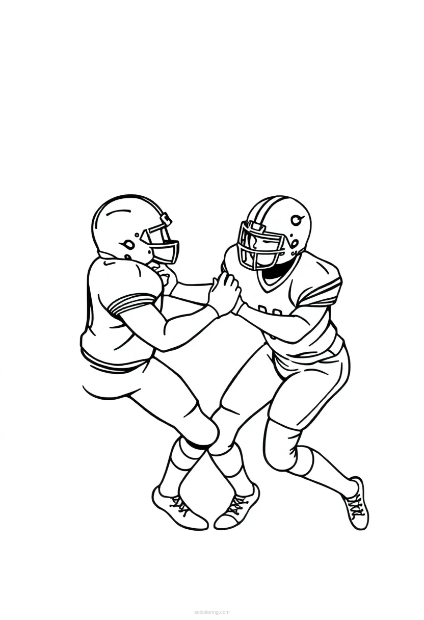 Safety Making Interception coloring pages