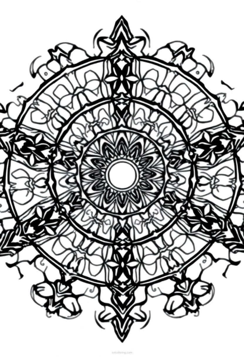 Scientist coloring page for kids