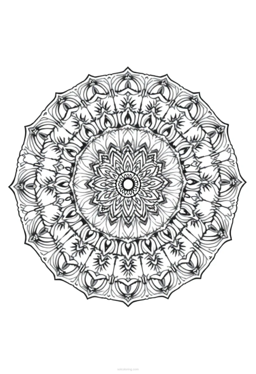 Scientist coloring page for kids