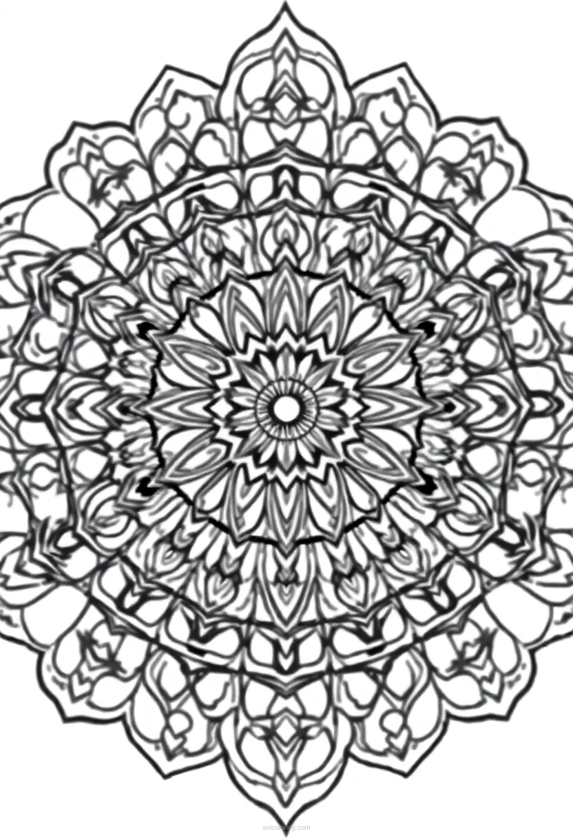 Scientist coloring page for kids