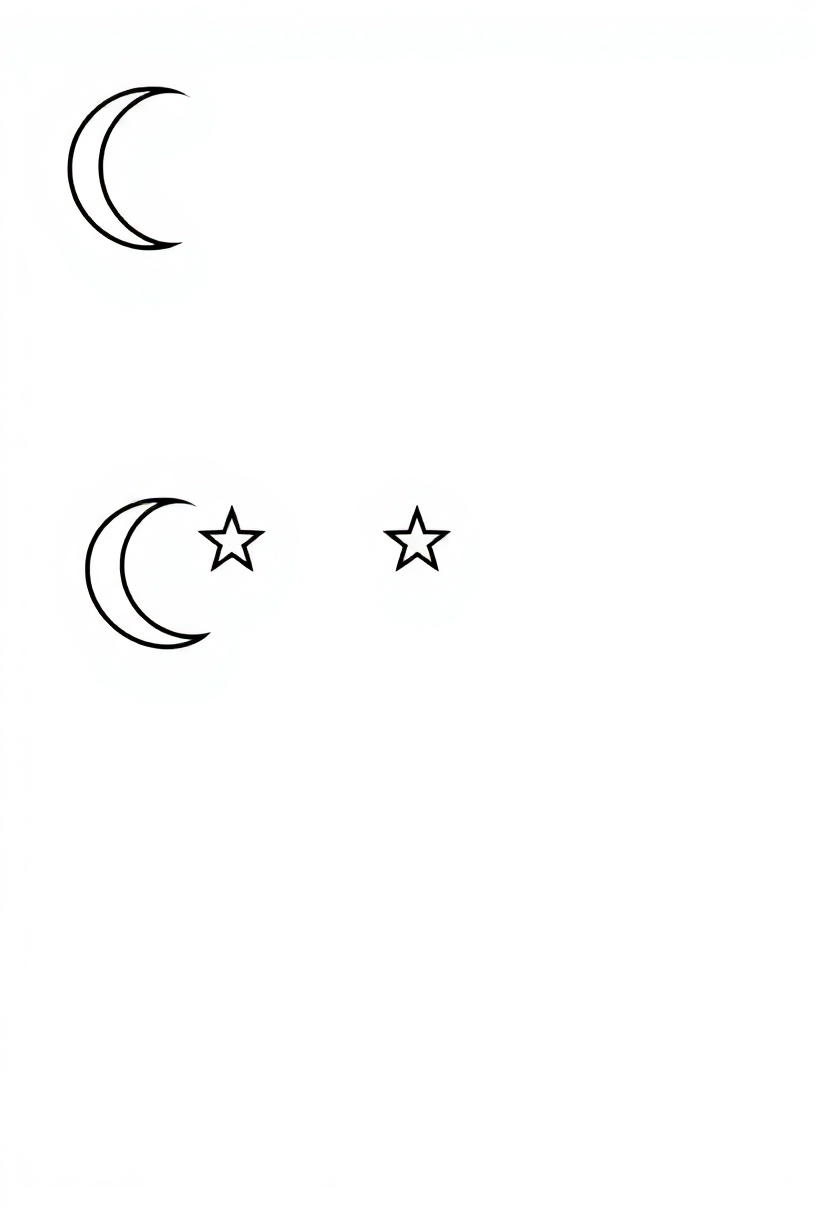 Singapore Flag coloring pages