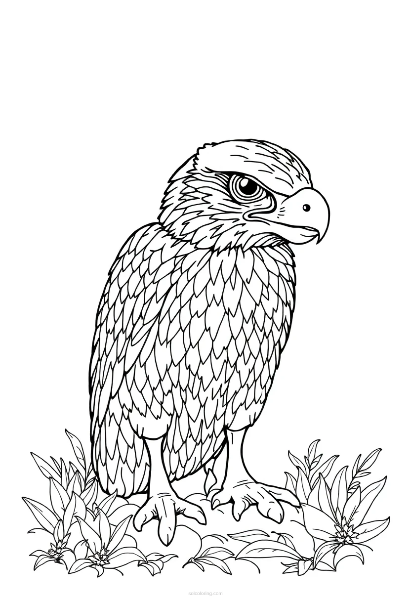 Small Forward Layup coloring page for kids