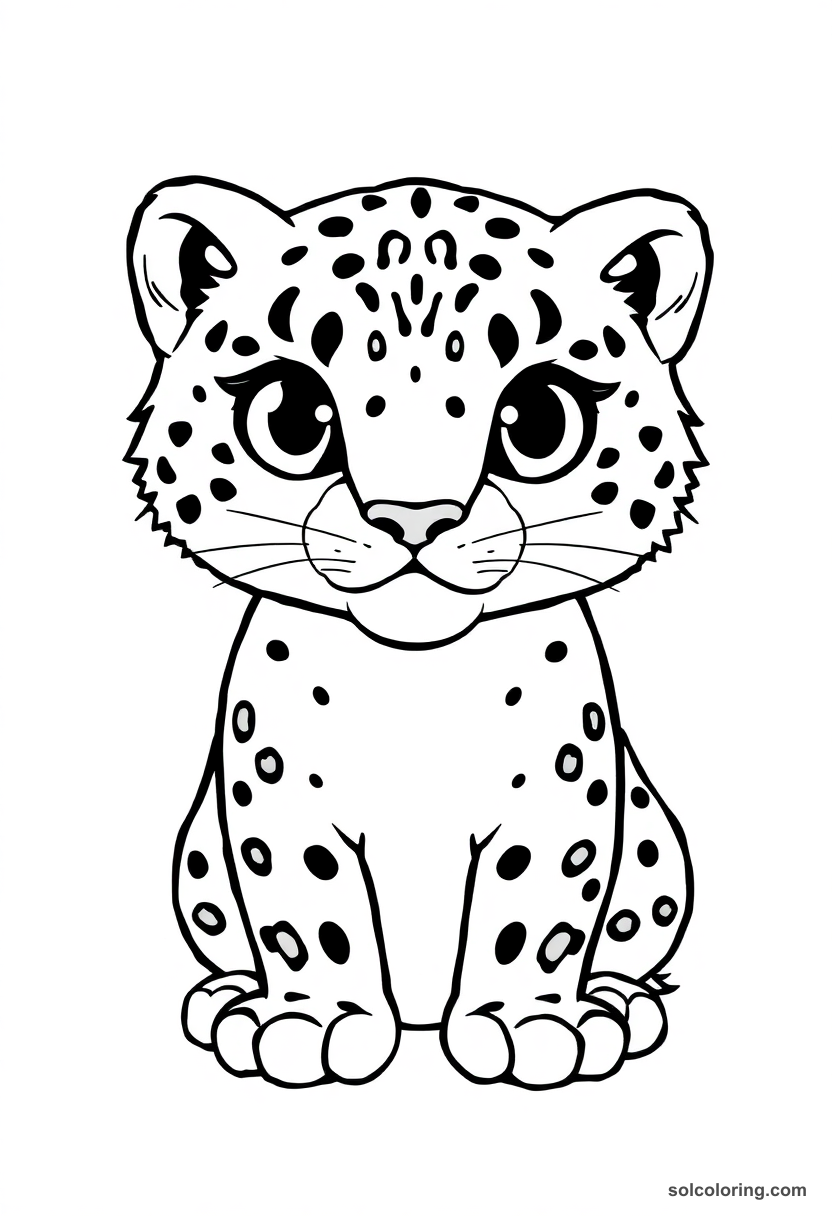 Chibi Snow Leopard