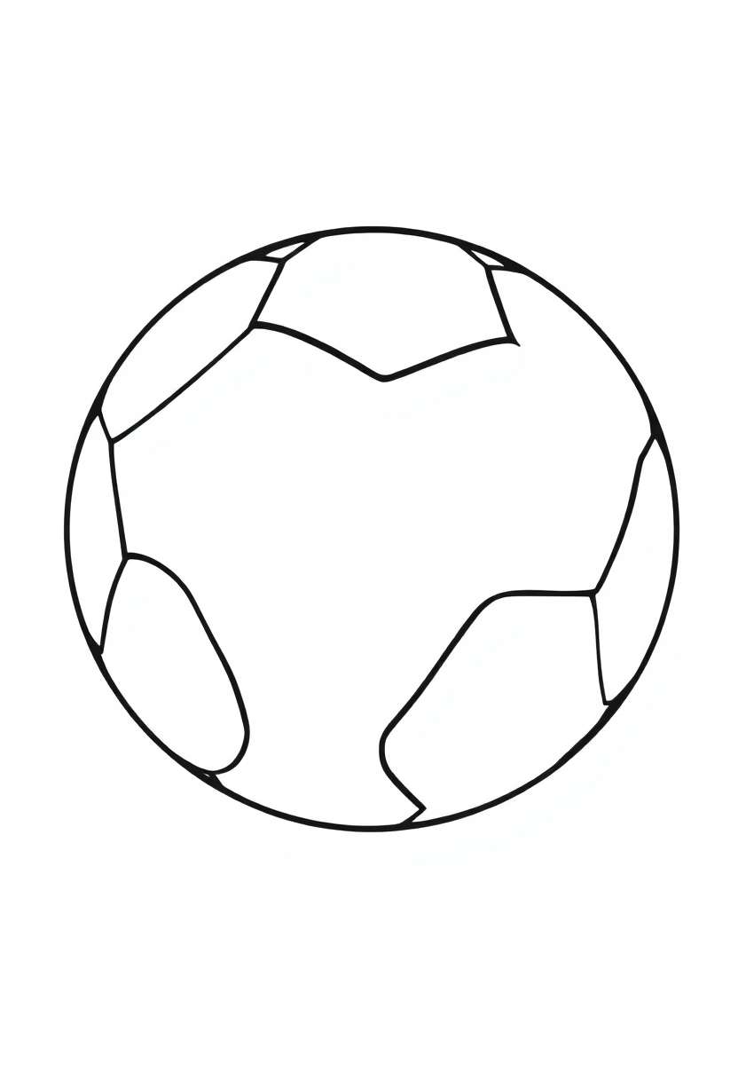 Soccer Ball coloring pages