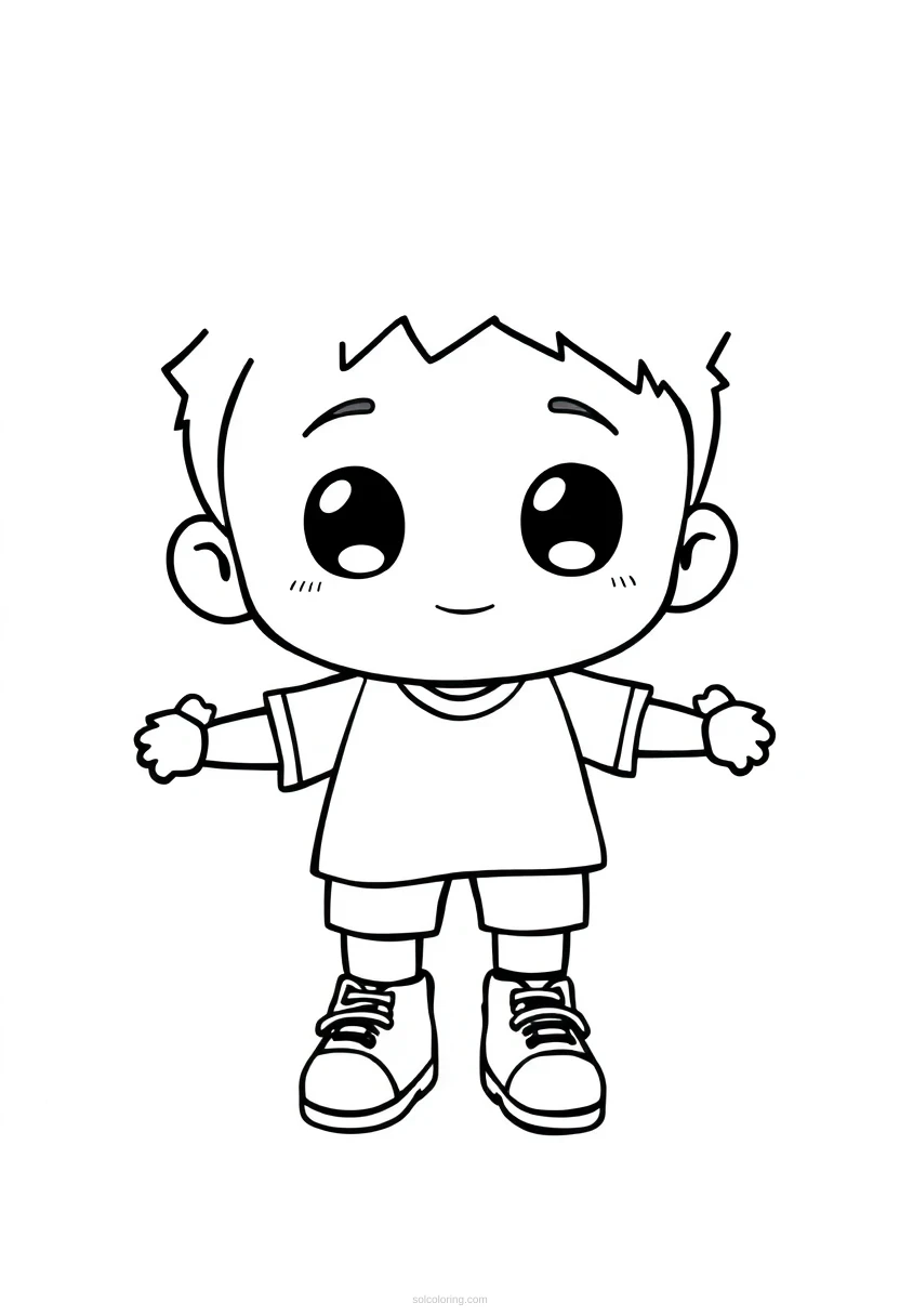 Soccer Cleats and Equipment coloring page for kids