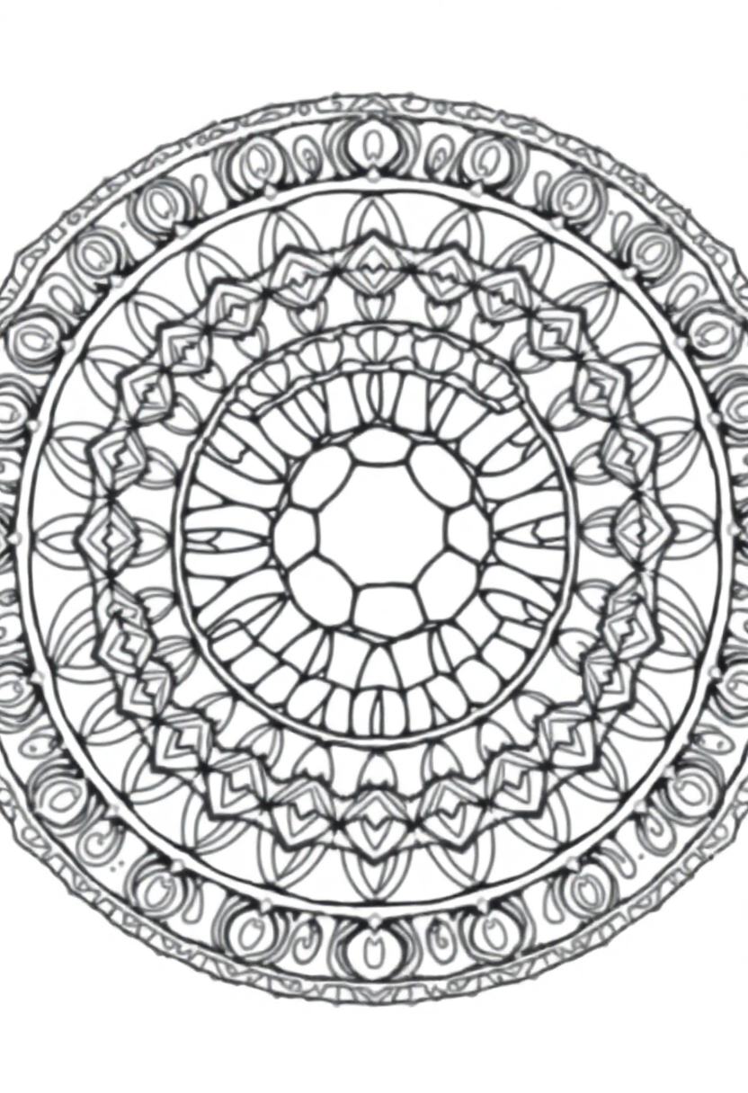 Soccer Goal with Net coloring page, free printable
