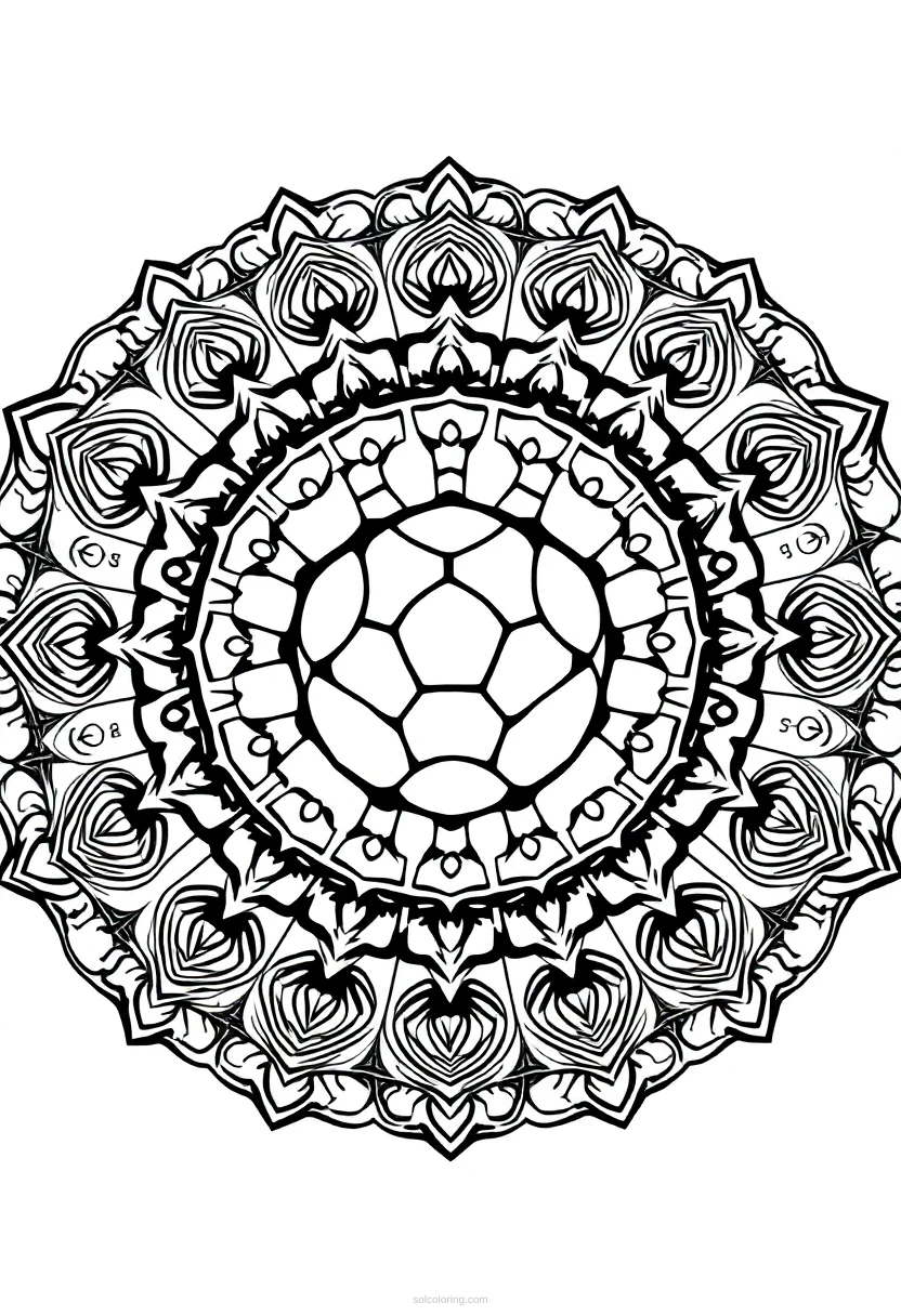 Soccer Team Celebration coloring page for kids