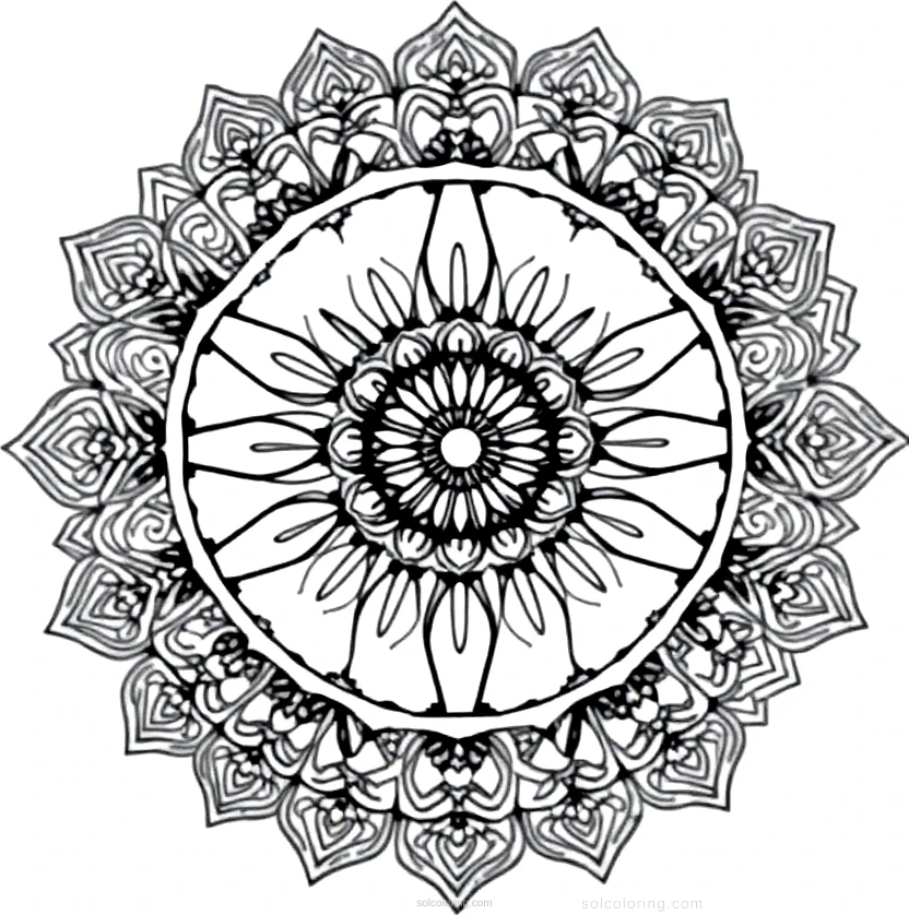Stingray coloring page for kids