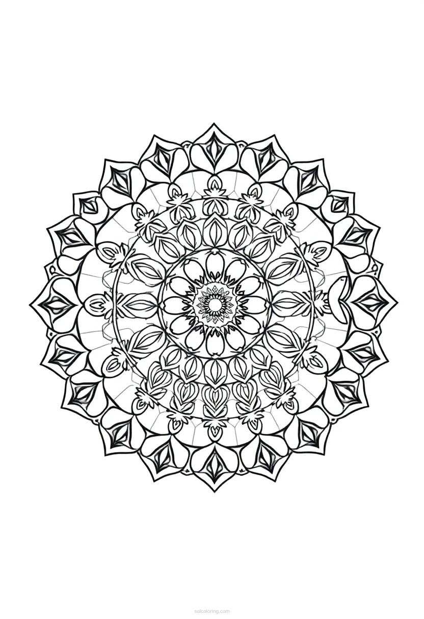 Submarine coloring page for kids