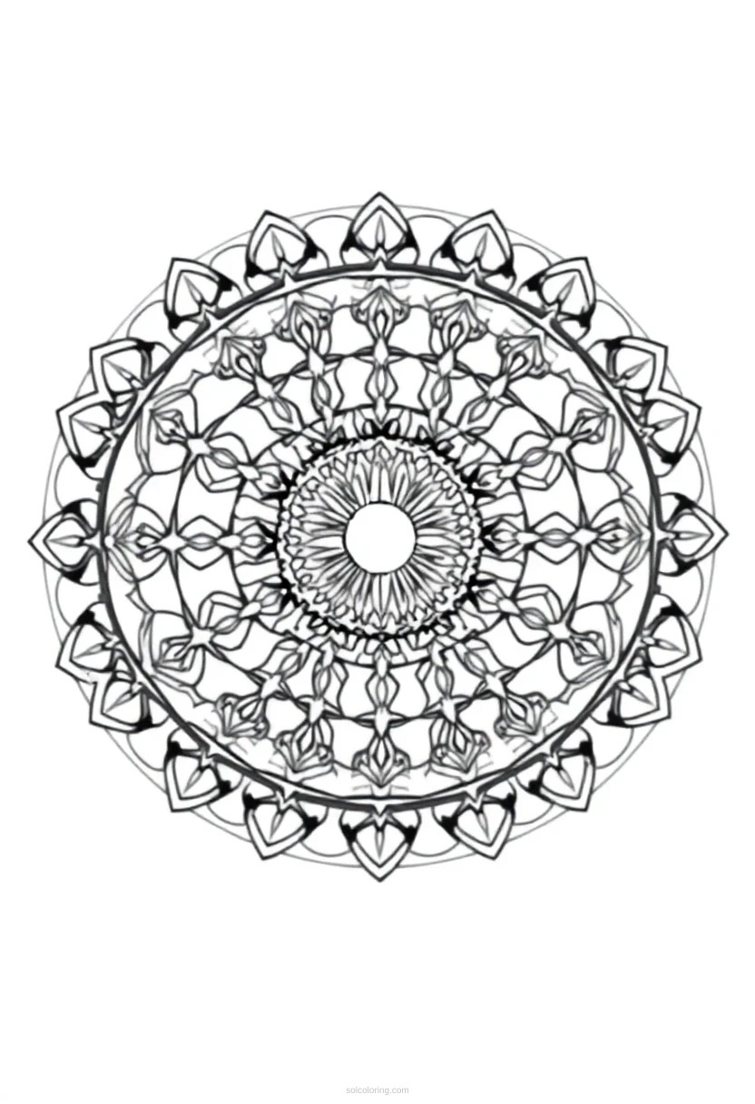 Swedish Flag coloring page for kids