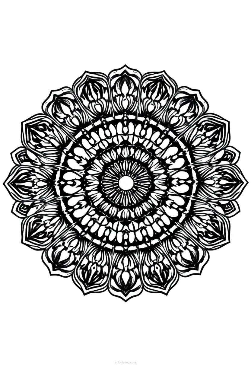Swimming Competition coloring page for kids