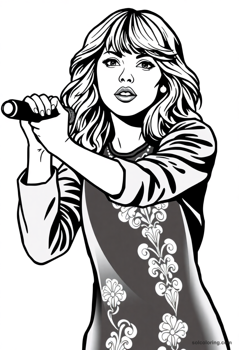 Silhouette Taylor Swift
