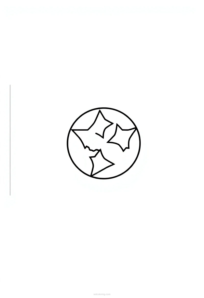 Tennessee State Flag coloring pages