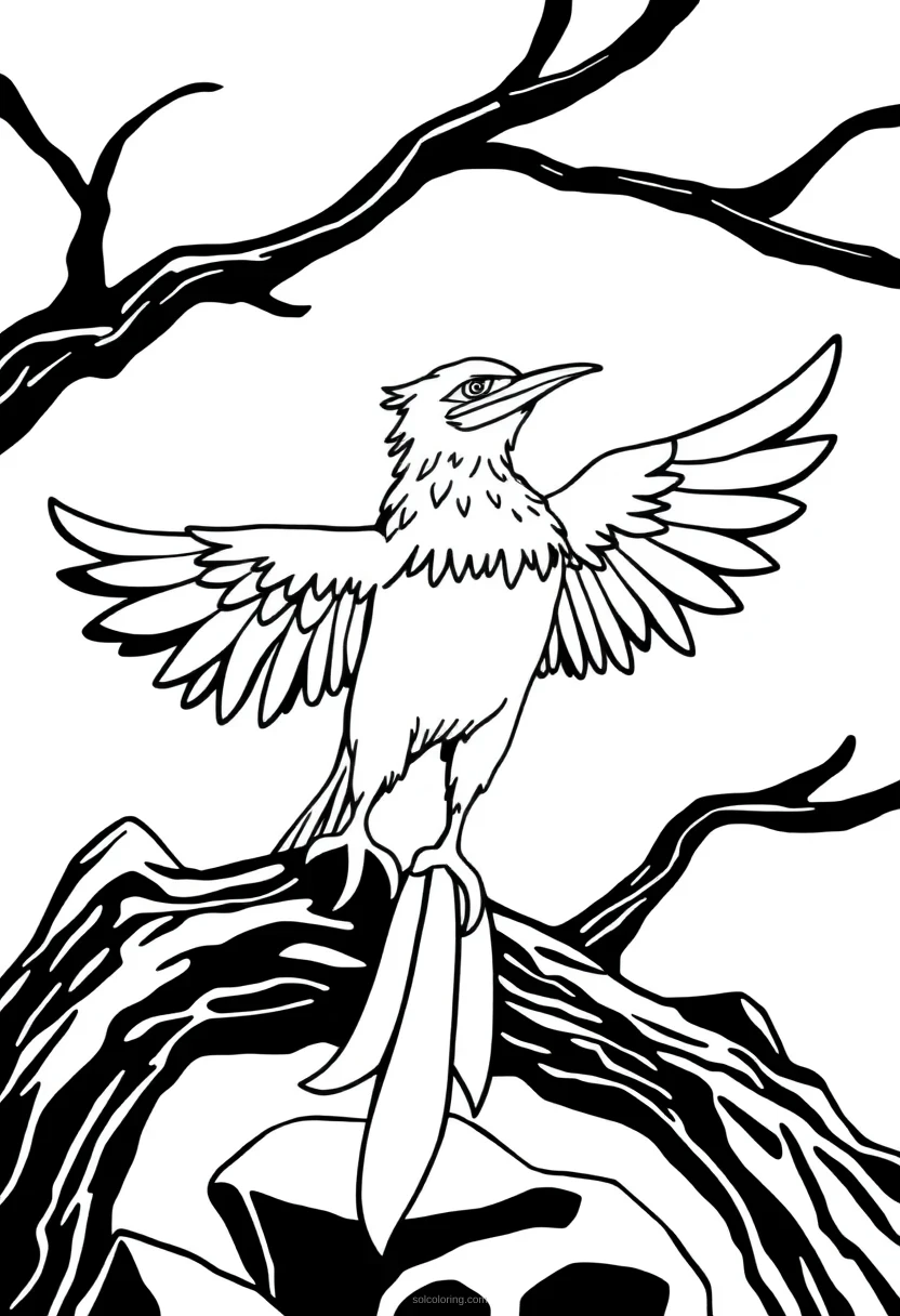 Thunderbird coloring pages