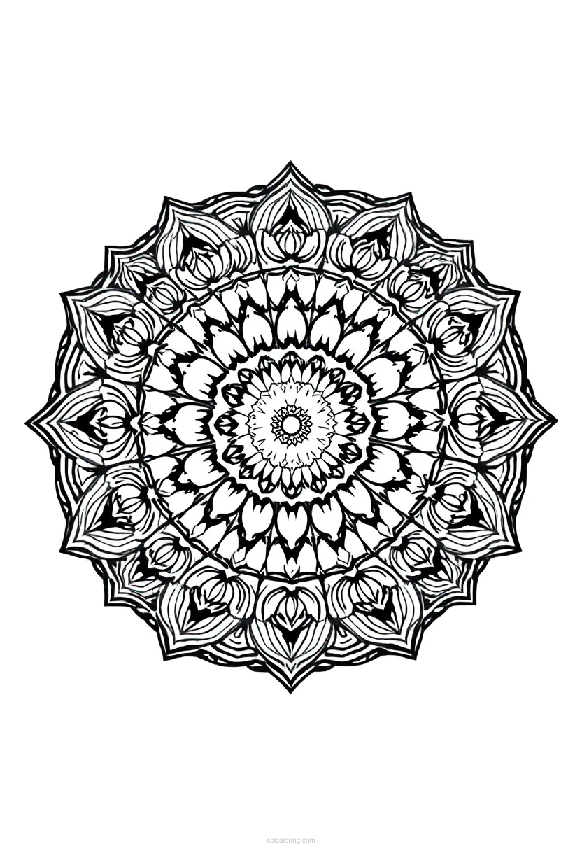 Thunderstorm coloring page for kids