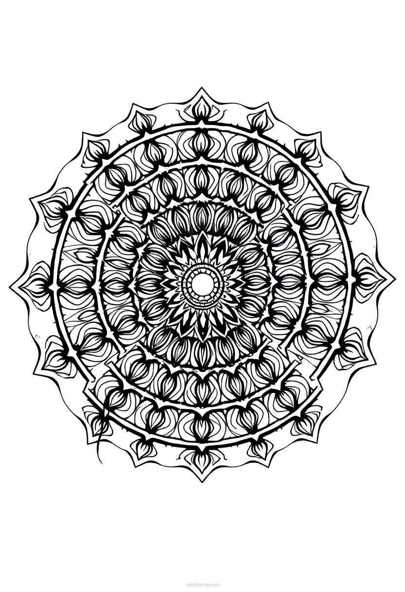 Thunderstorm coloring page for kids