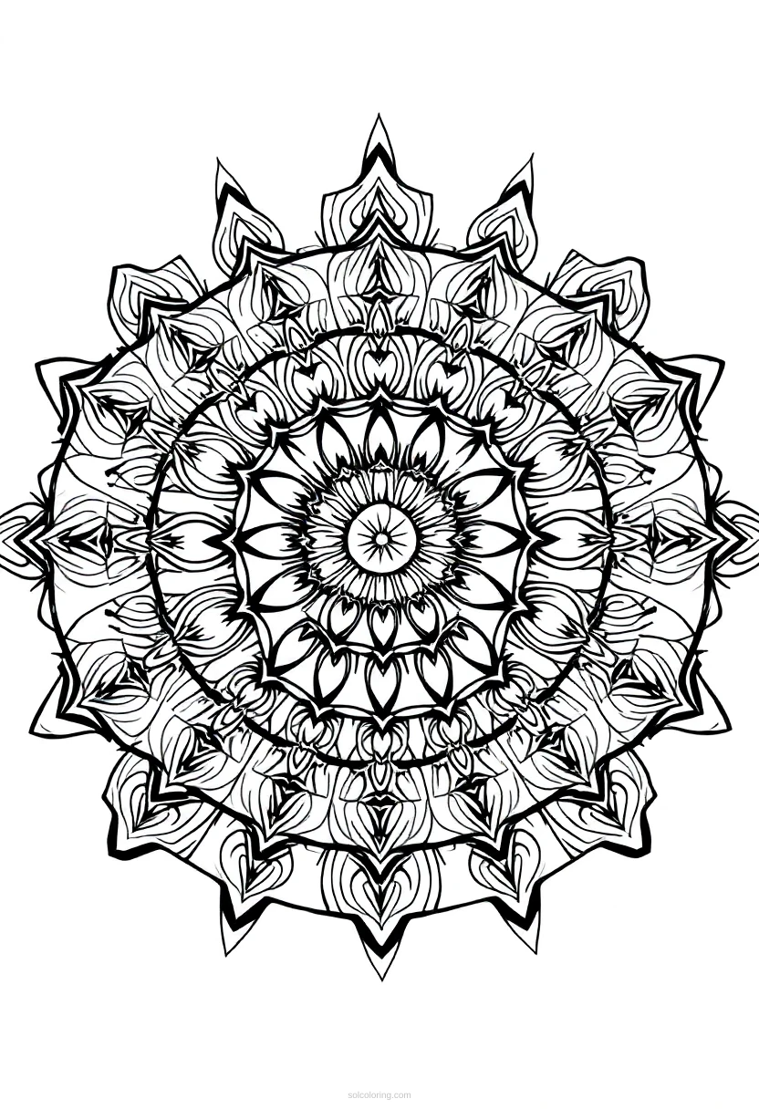 Thunderstorm coloring page for kids