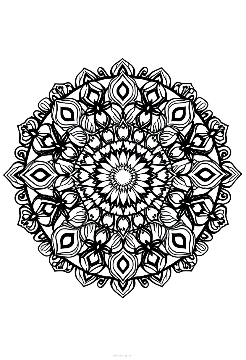 Tornado coloring page for kids
