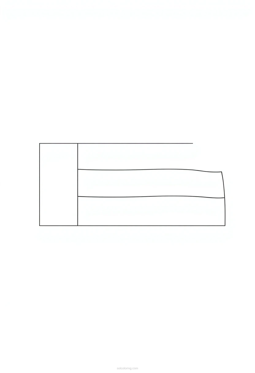 United Arab Emirates Flag coloring page for kids