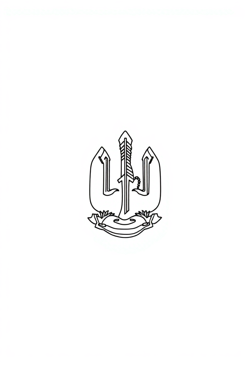 Utah State Flag coloring page, free printable