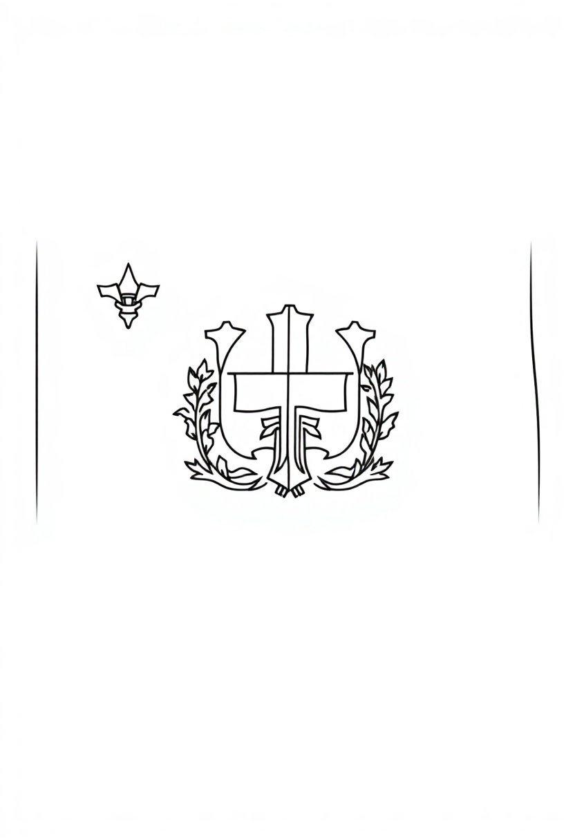 Utah State Flag coloring pages