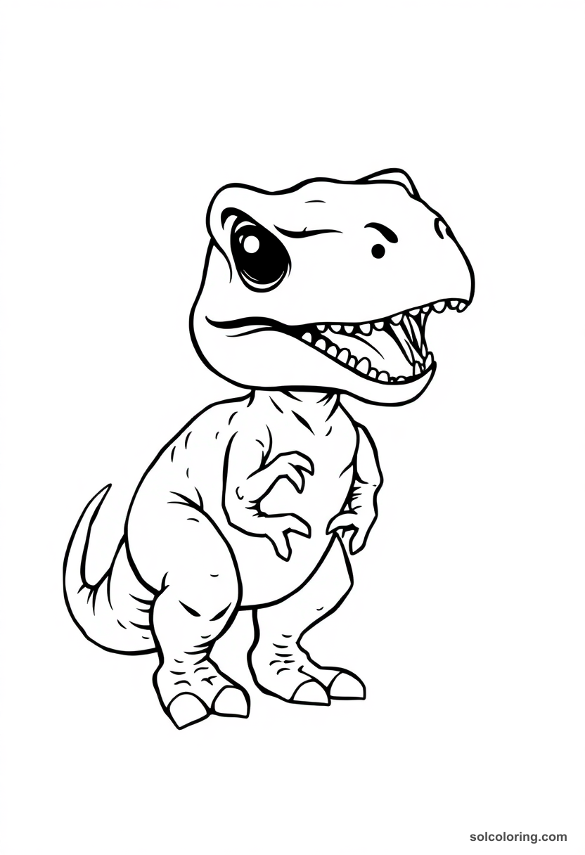 Chibi Velociraptor