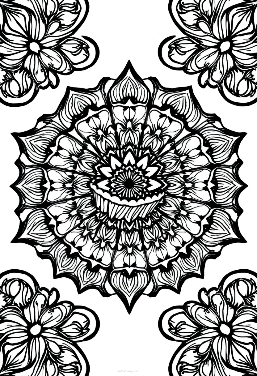 Venus Flytrap coloring page for kids