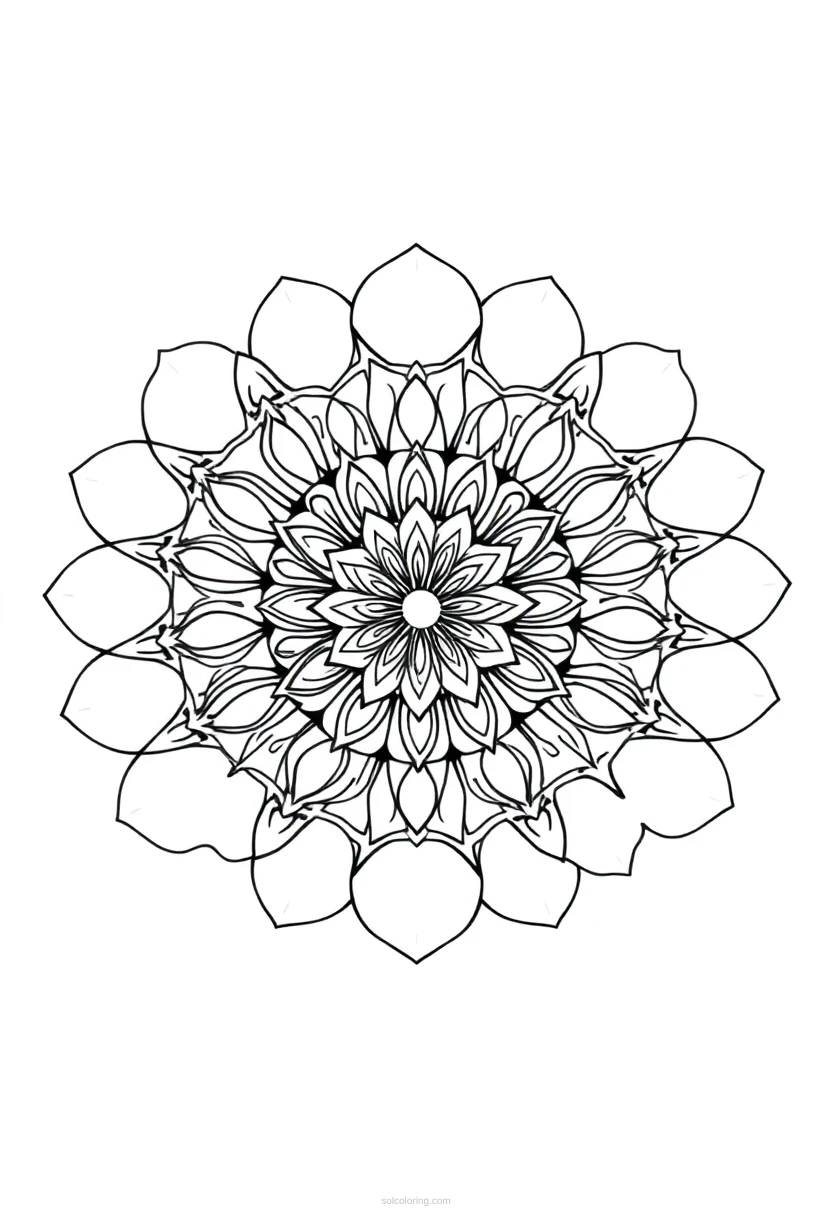 Venus Flytrap coloring page for kids