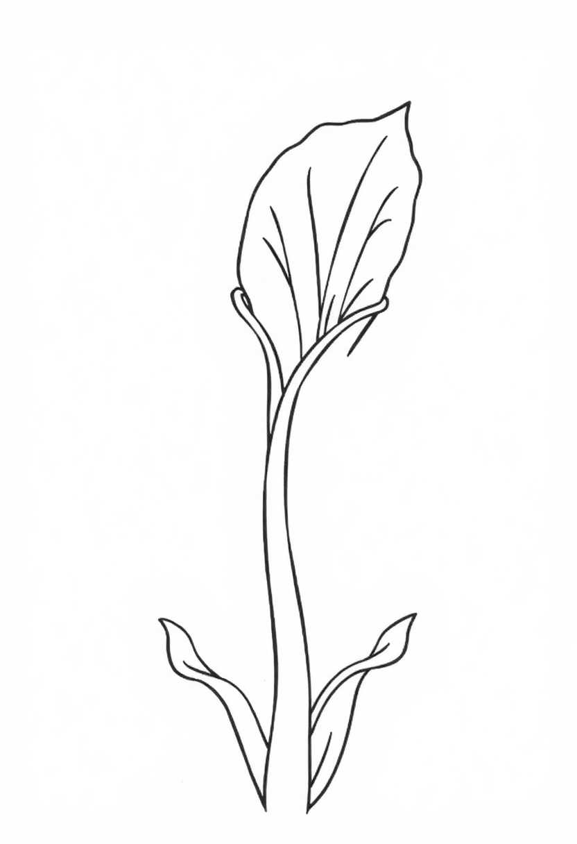 Venus Flytrap coloring page, free printable