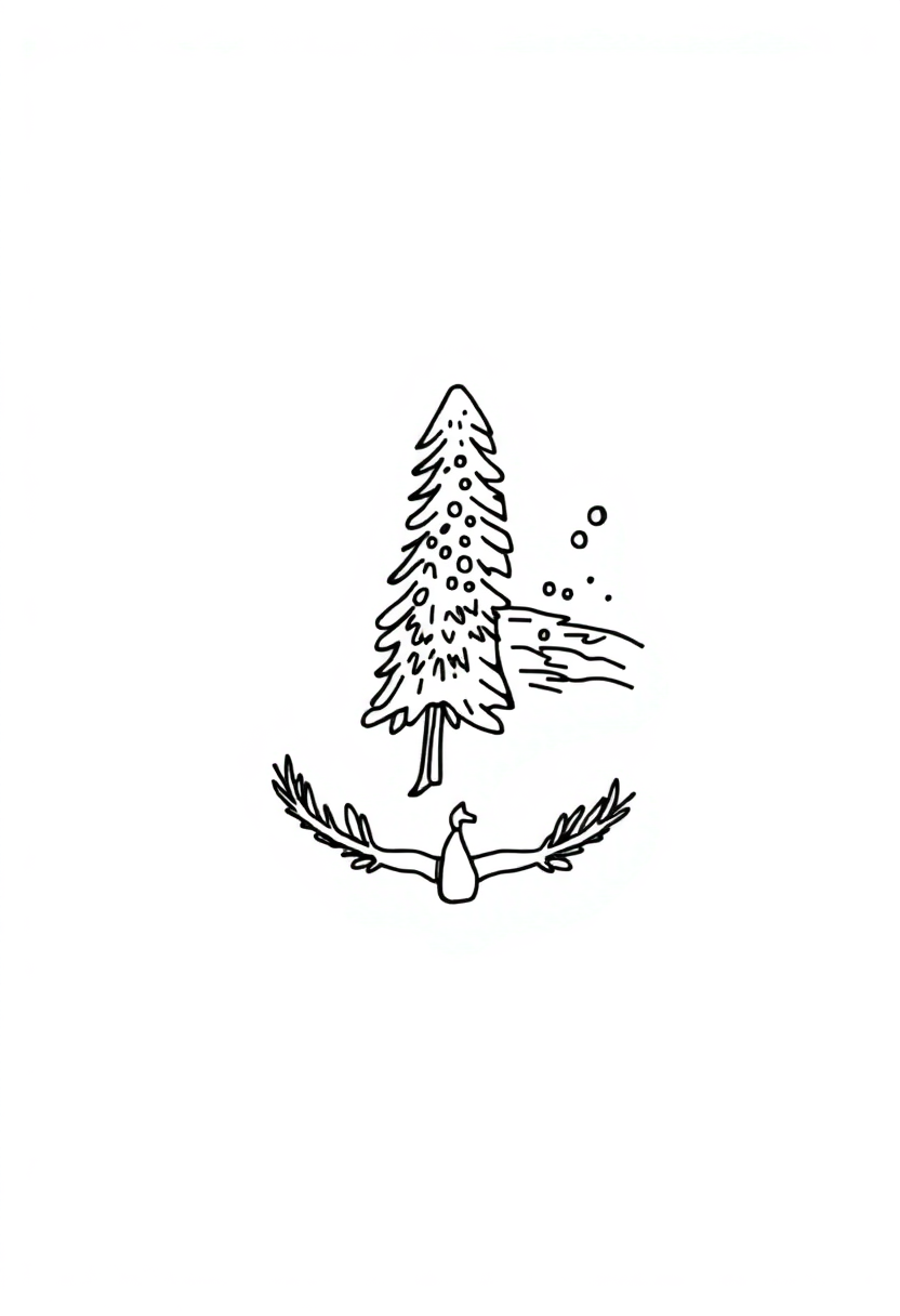 Vermont State Flag coloring page, free printable