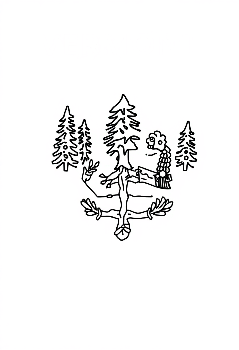 Vermont State Flag coloring pages