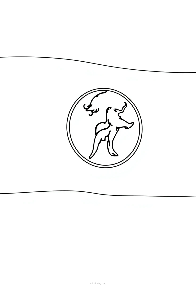 Washington State Flag coloring pages