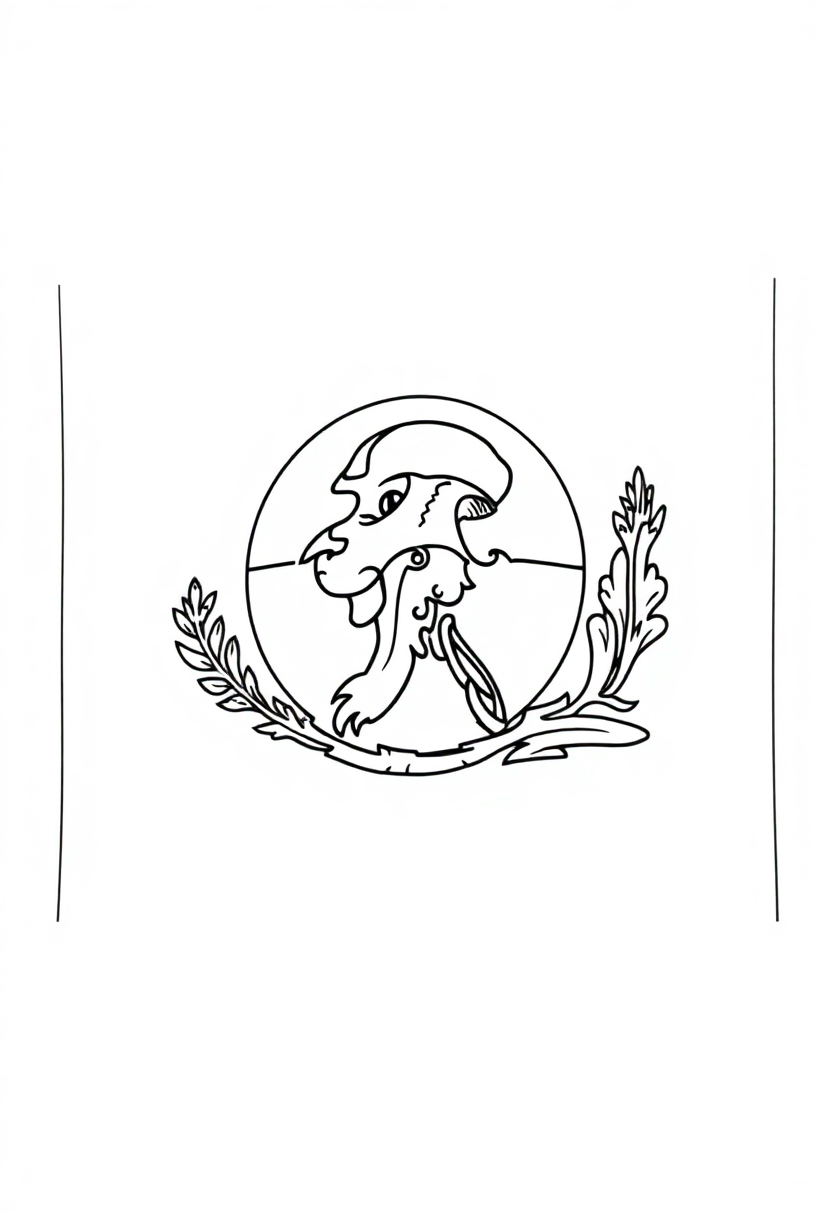 Washington State Flag coloring page, free printable