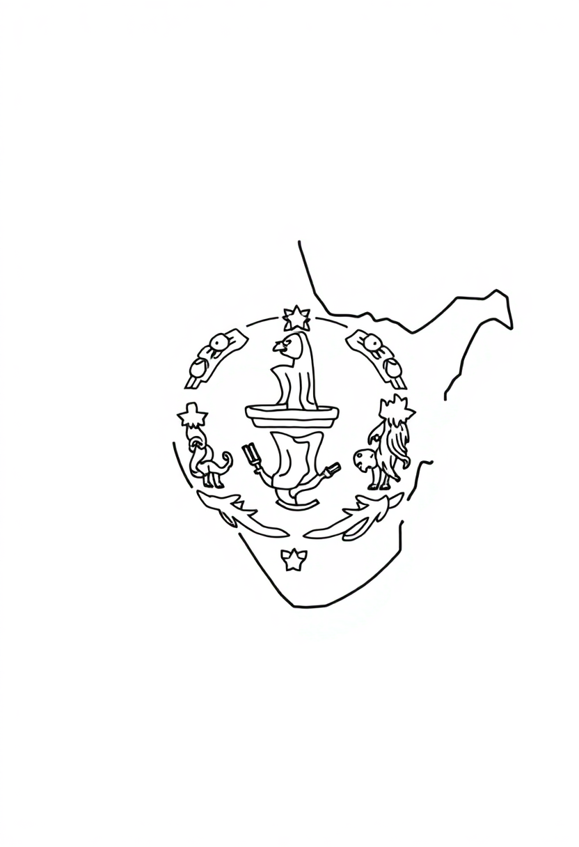 West Virginia State Flag coloring pages
