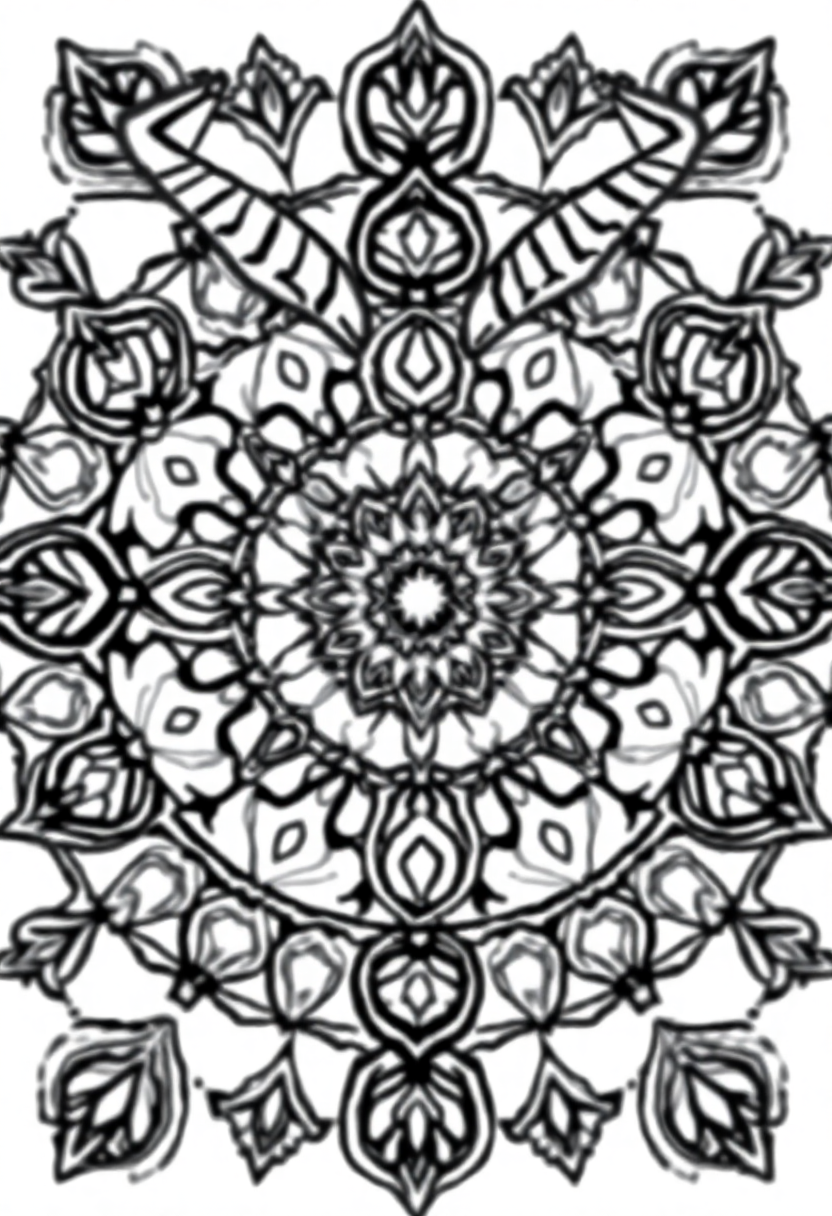 Wildebeest coloring page, free printable